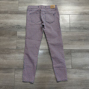 Abercrombie & Fitch A&F Skinny Leg Multicolor Pattern Ankle Pants Women's 2 W26
